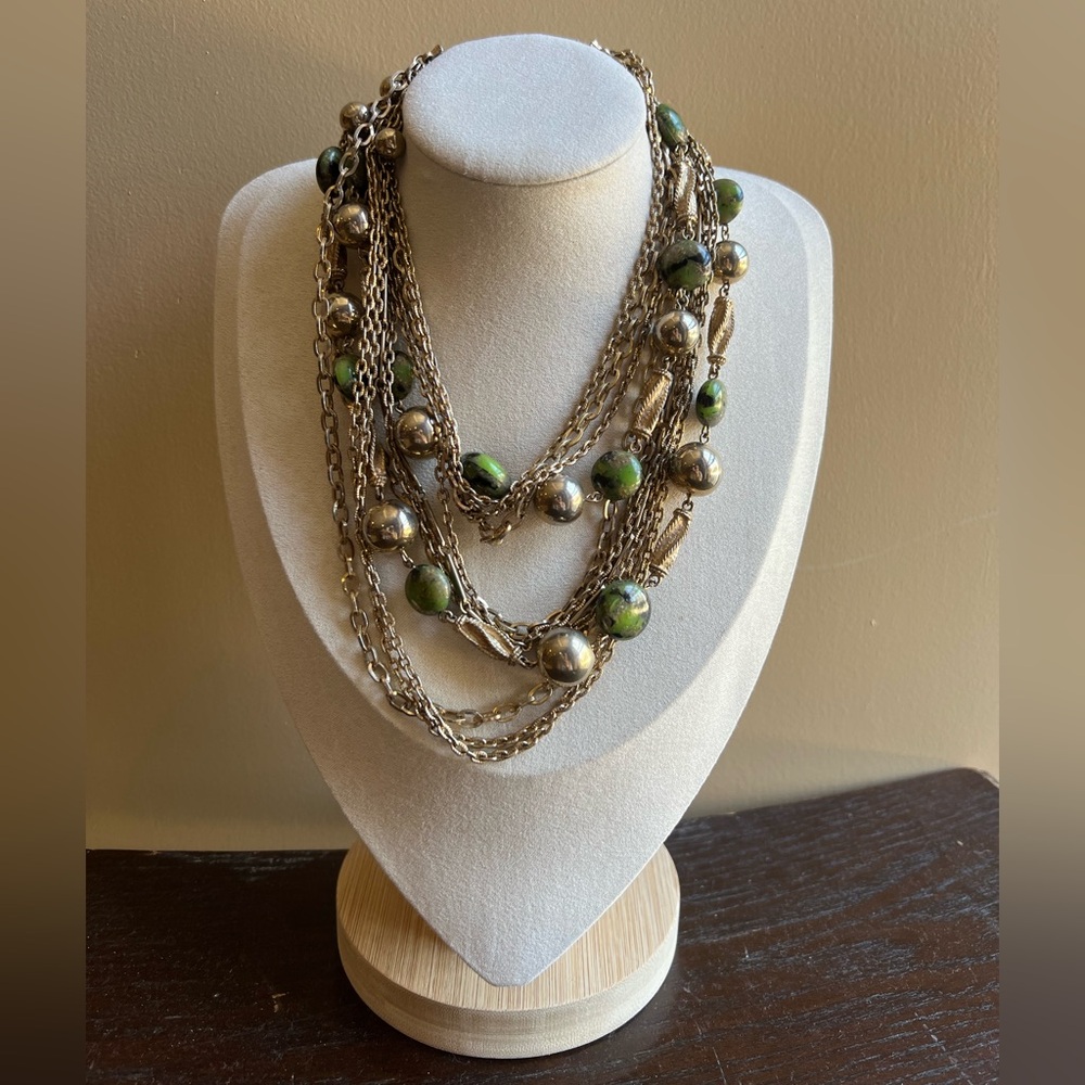 Vintage Elegant Multi-Layered Necklace